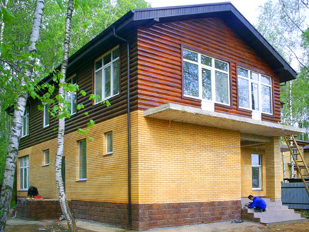 Строительство и отделка коттеджа в п. Ватутинки (участок №4) в Московской области